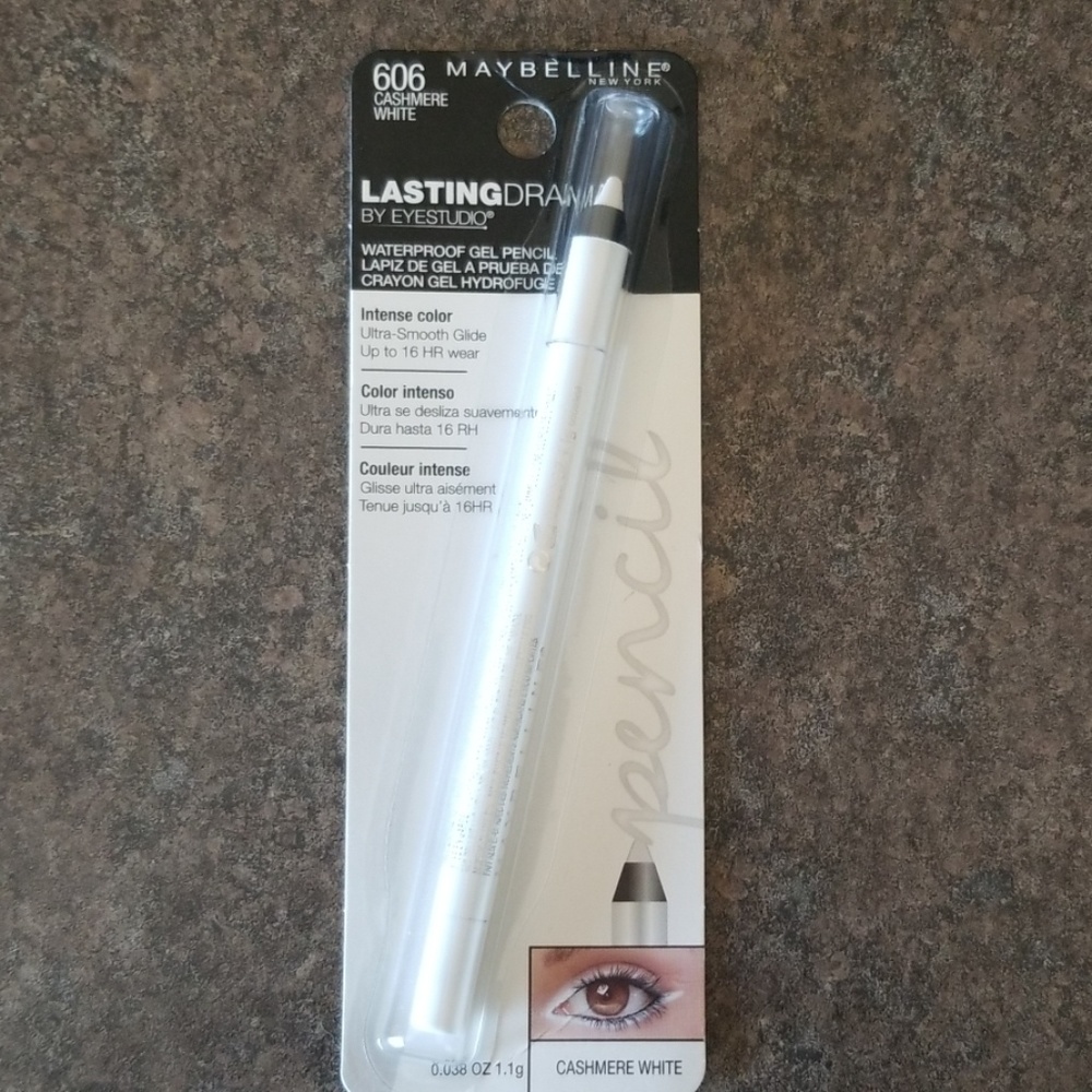 Maybelline waterproof white gel pencil